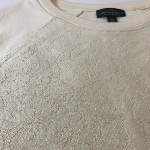 LRL Lauren Jeans Co. Ralph Lauren Crewneck Sweatshirt Women's Size Large - Picture 5 of 5